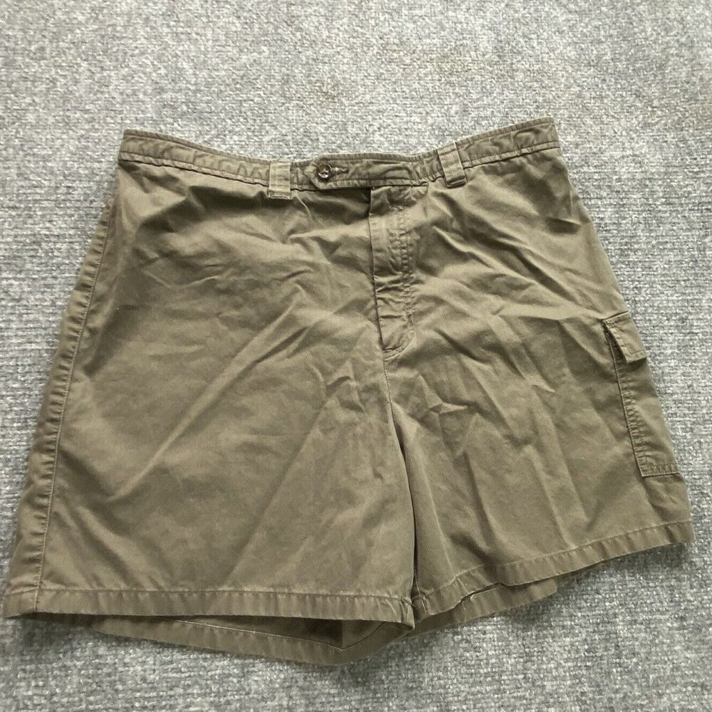 Banana Republic Womens 14 Brown Chino Cargo Shorts Utility Casual Outdoor Travel